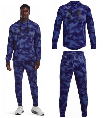 DRES sportowy męski KOMPLET dresów bluza i spodnie dresy UNDER ARMOUR XXL