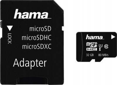 Karta pamięci HAMA MicroSD 32GB