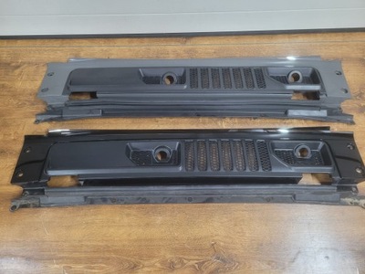 Jeep wrangler jl жабо пластиковий середній фото №1