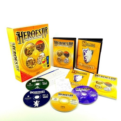 HEROES IV BIG BOX KOLEKCJONERSKI PC PL