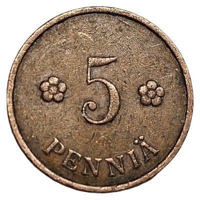 5 pennia 1938 Finlandia