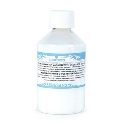 Werniks wodny do farb akrylowych Renesans - 250 ml