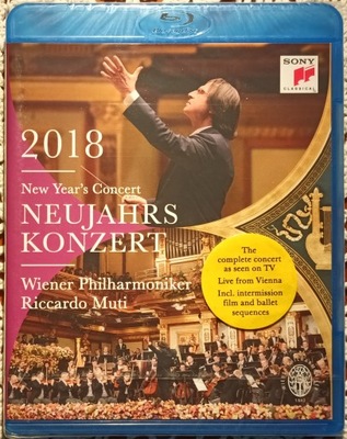 Neujahrskonzert 2018 Riccardo Muti Blu-ray