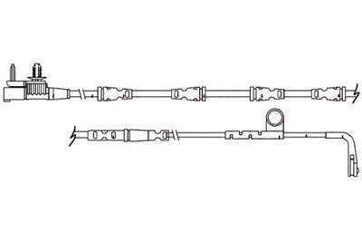 QUICK BRAKE JUTIKLIS SUSIDĖVĖJIMO TRINKELIŲ STABDŽIŲ PRIEK. LAND ROVER 