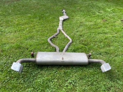 Bmw f16 f15 40d выхлоп гаситель система выпускной фото №1