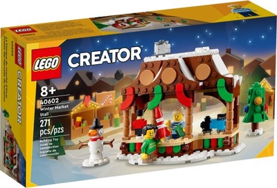 Klocki LEGO Creator: 40602 - Winter Market Stall - Zimowe stoisko - NOWE