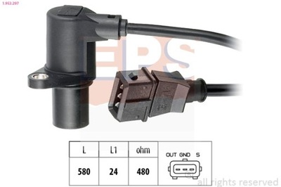 SENSOR POSICIÓN DE EJE CIGÜEÑAL VW 1-953-297  