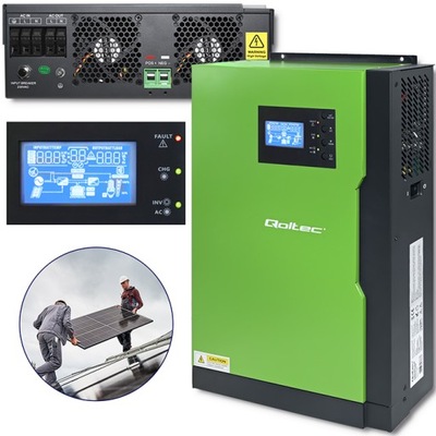 Hybrydowy inwerter solarny Off-Grid 6kVA 3.5kW 100A 24V MPPT Sinus