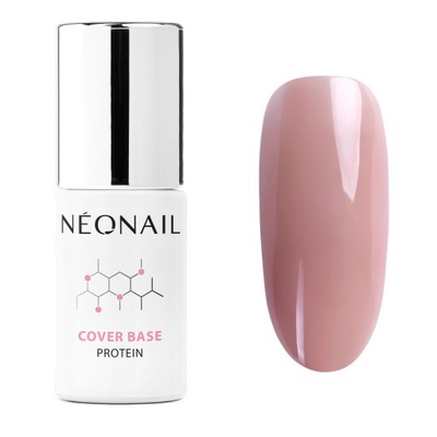 NEONAIL Baza Hybrydowa COVER BASE PROTEIN PURE NUDE 7,2 ml