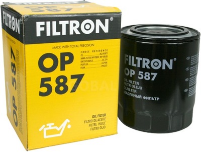 FILTRO ACEITES FILTRON OP 587 MITSUBISHI HYUNDAI KIA  