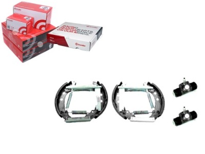 Brembo набор эксплуатационный барабан audi 80, a2 фото №1