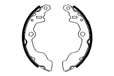 Lpr тормозные колодки тормозные subaru justy i libero rex ii фото №1