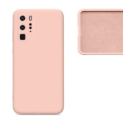 ETUI RÓŻOWE LIQUID do HUAWEI P40 PRO