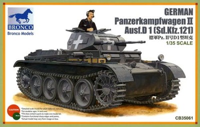 BRONCO CB 35061 1:35 PanzerKampfwagen II Ausf. D1