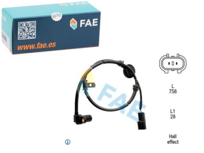 Датчик abs hyundai fae фото №1