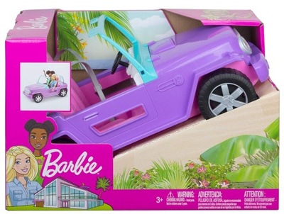 MATTEL Barbie plażowy Jeep Barbie GMT46