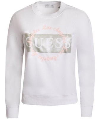 Guess bluza W3GQ07KBK32-G011 biały L