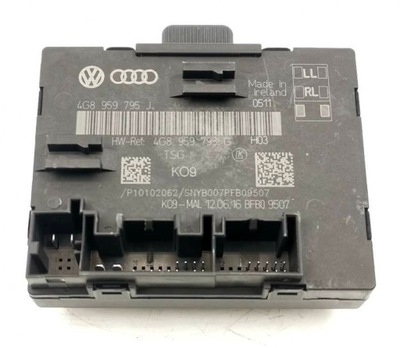 NUEVO ORIGINAL MÓDULO UNIDAD DE CONTROL DE PUERTA PARTE TRASERA TRASEROS AUDI A6 A7 4G 4G8959795G  