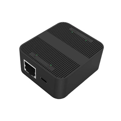 Rozdzielacz Ethernet z przewodem zasilającym USB 1 wejście 2 wyjścia Mini Internet 100Mbps