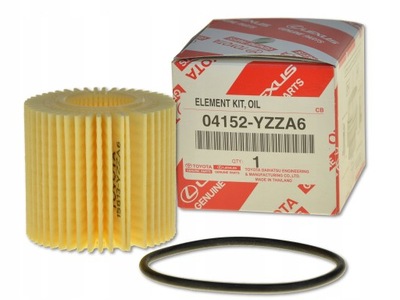 FILTRO ACEITES 04152-YZZA6 ORIGINAL TOYOTA  