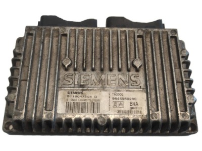 Бортовой компьютер двигателя peugeot 307 sw 2.0b 16v фото №1