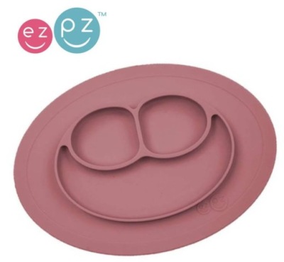 Talerzyk EZPZ różowy silikon