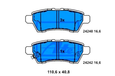Гальмівні колодки гальмівні nissan pathfinder iii xterra 2.5d фото №1