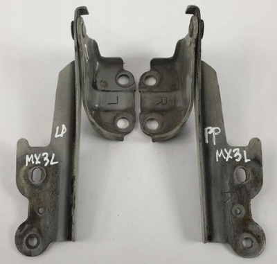 HINGES HOOD MAZDA MX-3 MX3 PAIR  