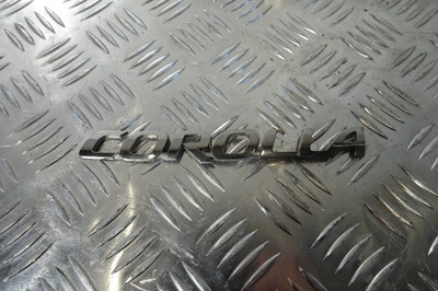 Toyota corolla e21 sedan емблема logo кришки багажника 22- фото №1