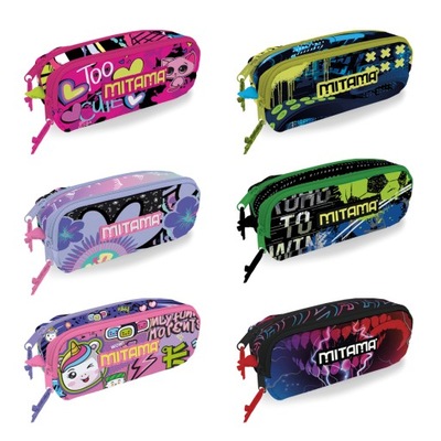 MITAMA Piórnik 2 Zip MIX