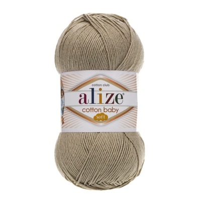 Włóczka Alize Cotton Baby Soft 256 beżowy