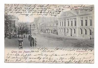 Poznań Posen Wilhelmstrasse 1904