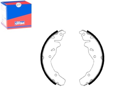 Гальмівні колодки гальмівні chrysler pt cruiser 00-10 cifam фото №1