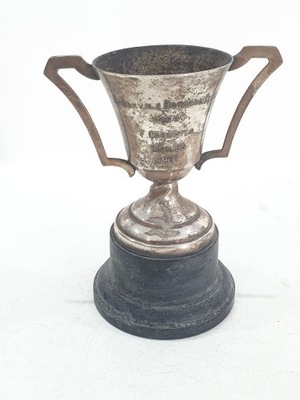 Posrebrzany Puchar Kielich
