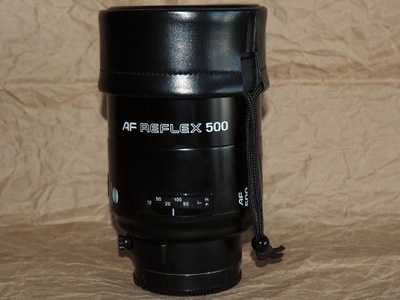 Obiektyw Minolta AF Reflex 500mm f8.