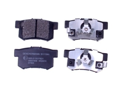 Тормозные колодки ham задняя honda accord viii 08- фото №1