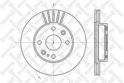 ДИСК ТОРМОЗНОЙ MAZDA 323 C V 1.3 16V 94-98