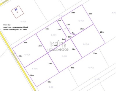 Działka, Majdan, Wiązowna, Otwocki, 5537 m²