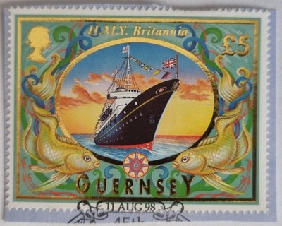 Znaczek - Guernsey 1998 - "HMY Britannia"