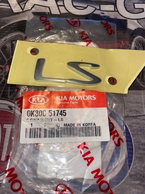 EMBLEM LS KIA RIO (2000-2005) 0K30C51745  