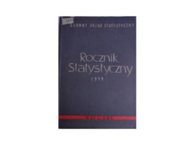 Rocznik Statystyczny z 1959 roku