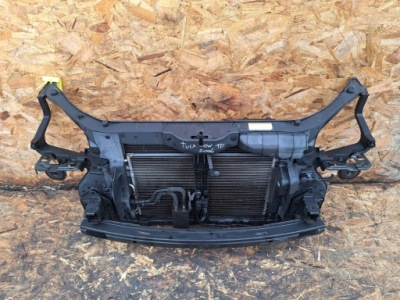 Pas передний радиатор hyundai tucson i 04-10 2.0 crdi фото №1