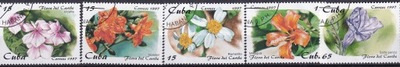 1997 Kuba kwiaty Mi 4053-58