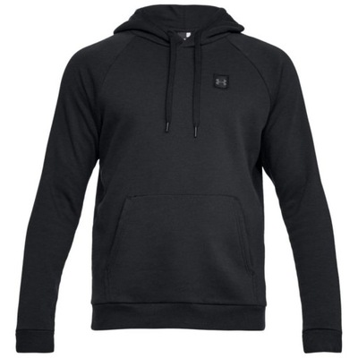 BLUZA UNDER ARMOUR RIVAL FLEECE PO HOODIE MEN BLACK XL