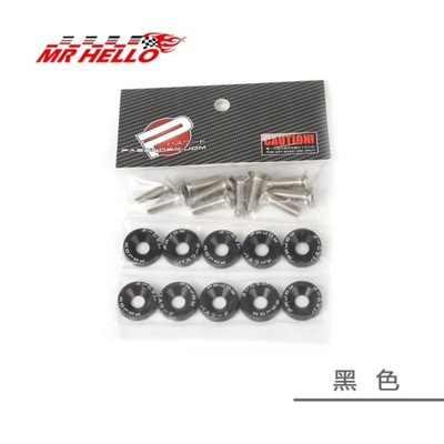 JDM Style Aluminum Fender Washers (10pcs/Pack) Washers And Bolt Fen~14137