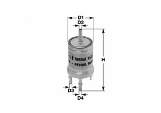 FILTRO COMBUSTIBLES A4 8E 04- TFSI PP836/6  