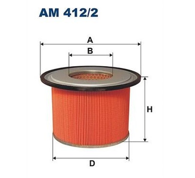 ФИЛЬТР ВОЗДУХА KIA AM412/2