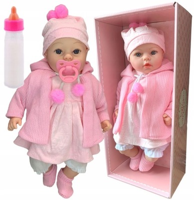 LALKA JAK ŻYWA mówi i śpiewa bobas NEW +GRATIS