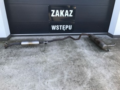 Citroen c5x c5 x 1.6 thp hyrbyda 2023 труба выхлопная выхлоп гаситель psa3487 фото №1