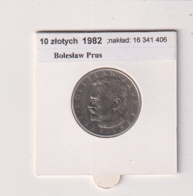 PRL 10 zloty 1982 Prus stan 1